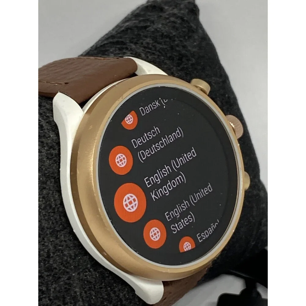 Fossil Gen 4 Authentic Digital Dial Smart Watch Custom Band FTW6025 LT373